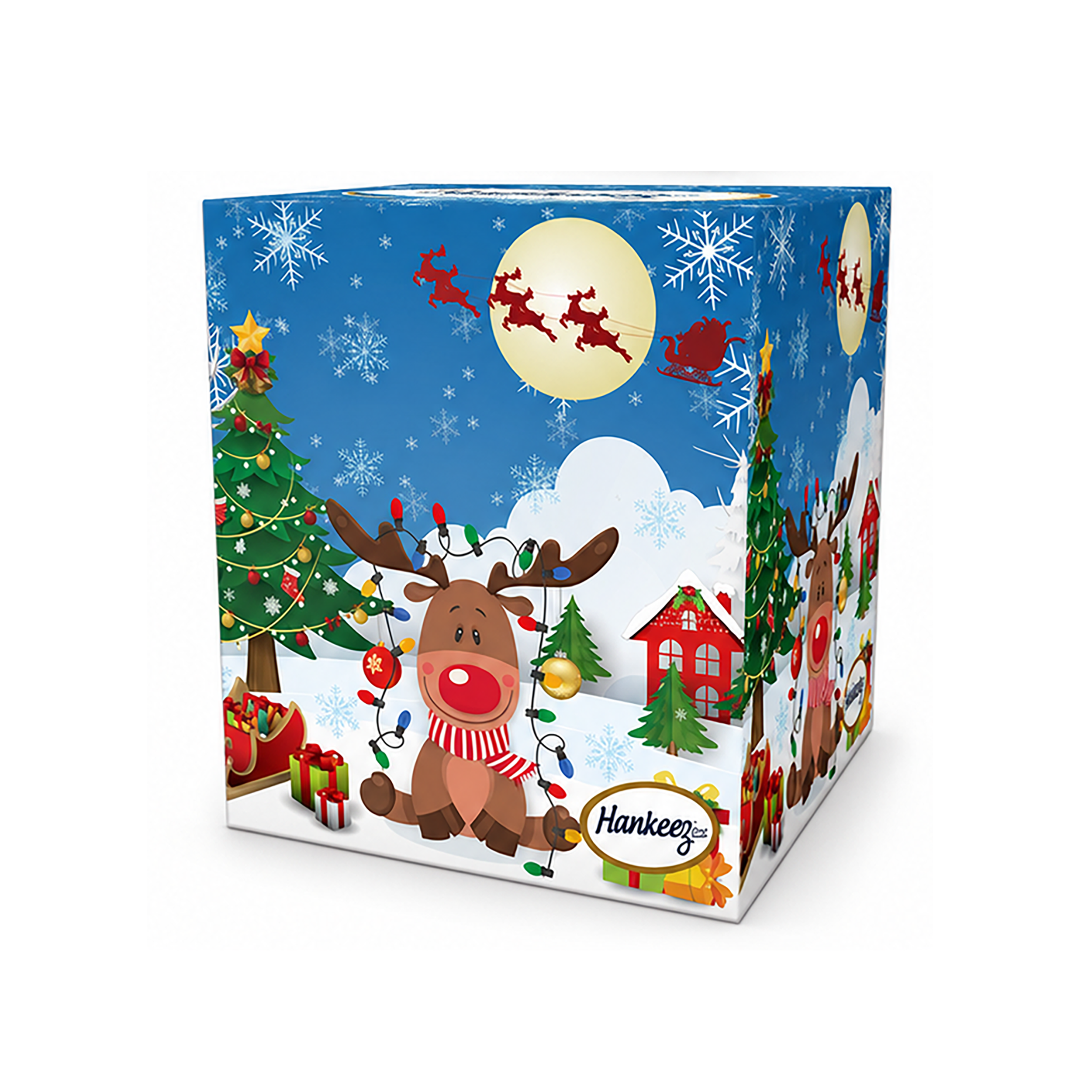 Christmas Facial Tissue