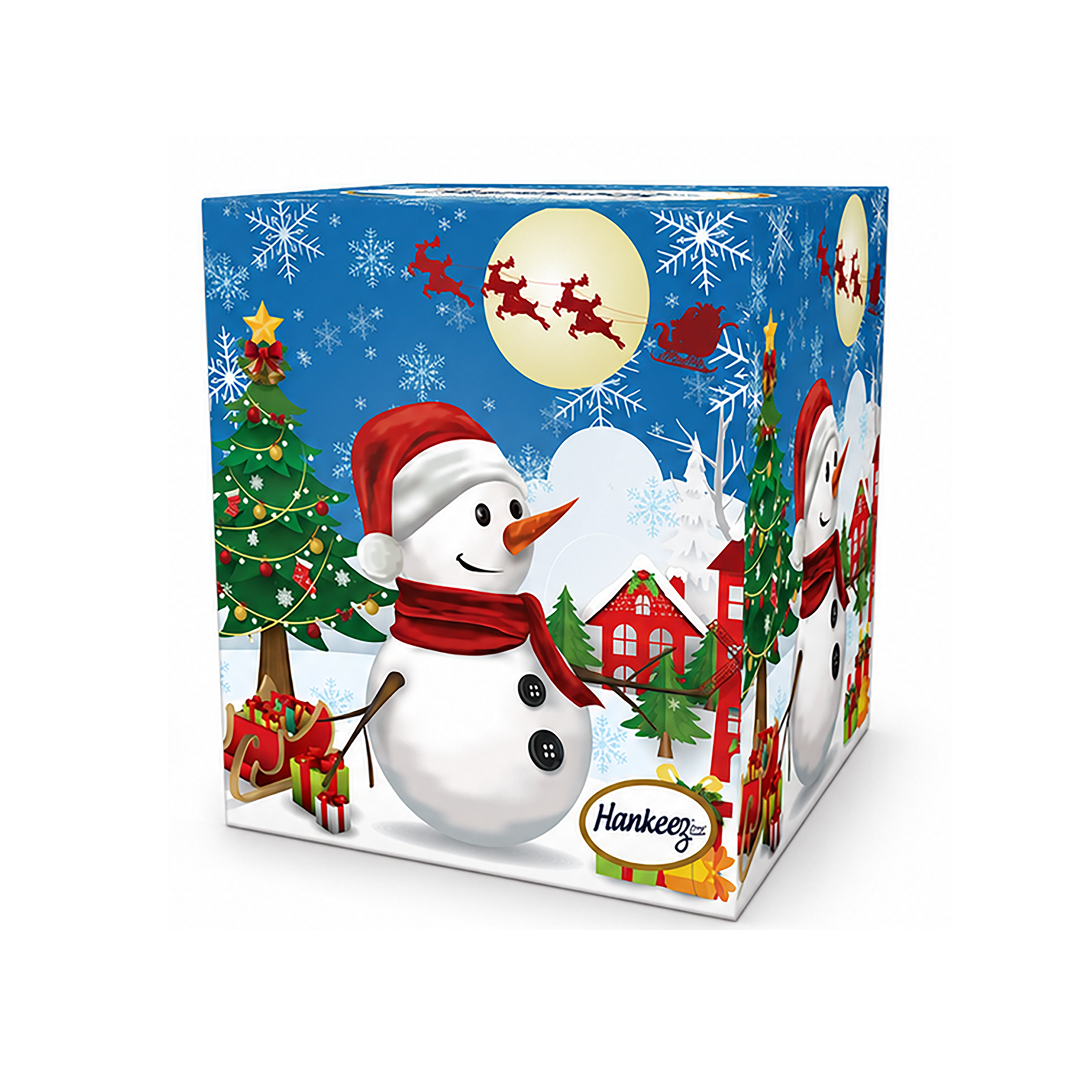Christmas Facial Tissue