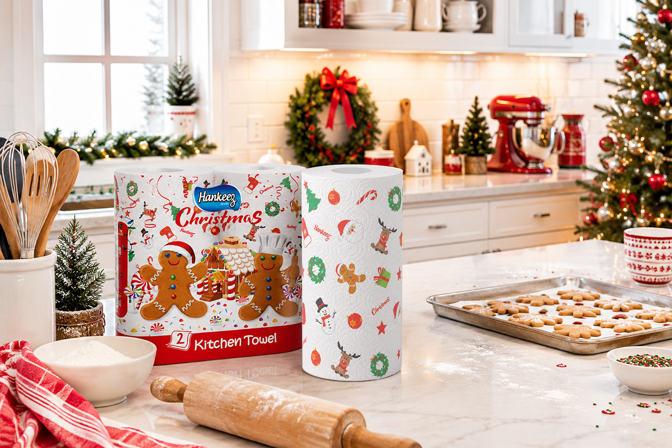 Christmas Kitchen Towels