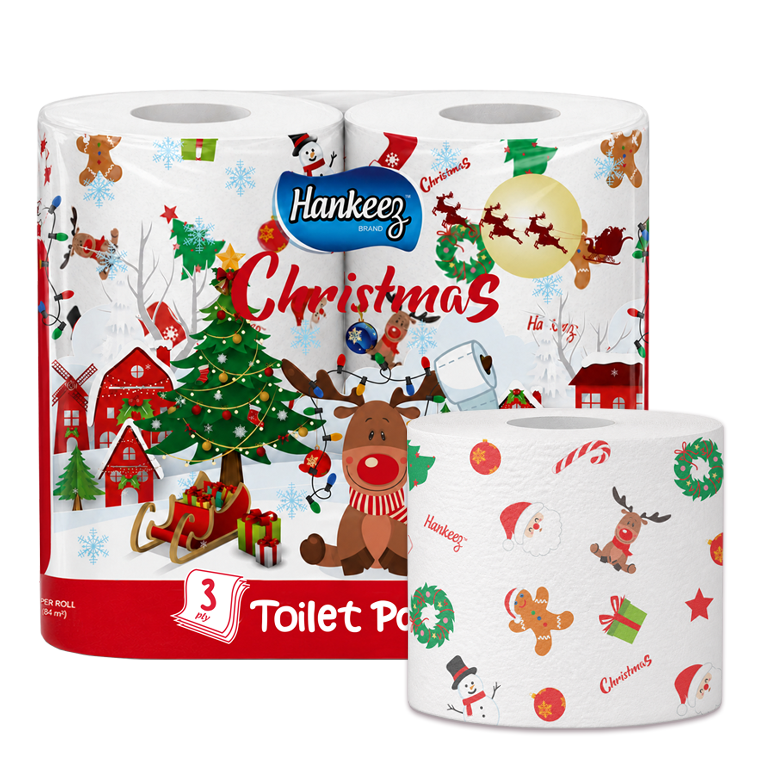 Christmas Toilet Paper