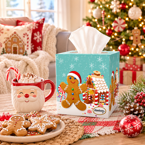Christmas Facial Tissue