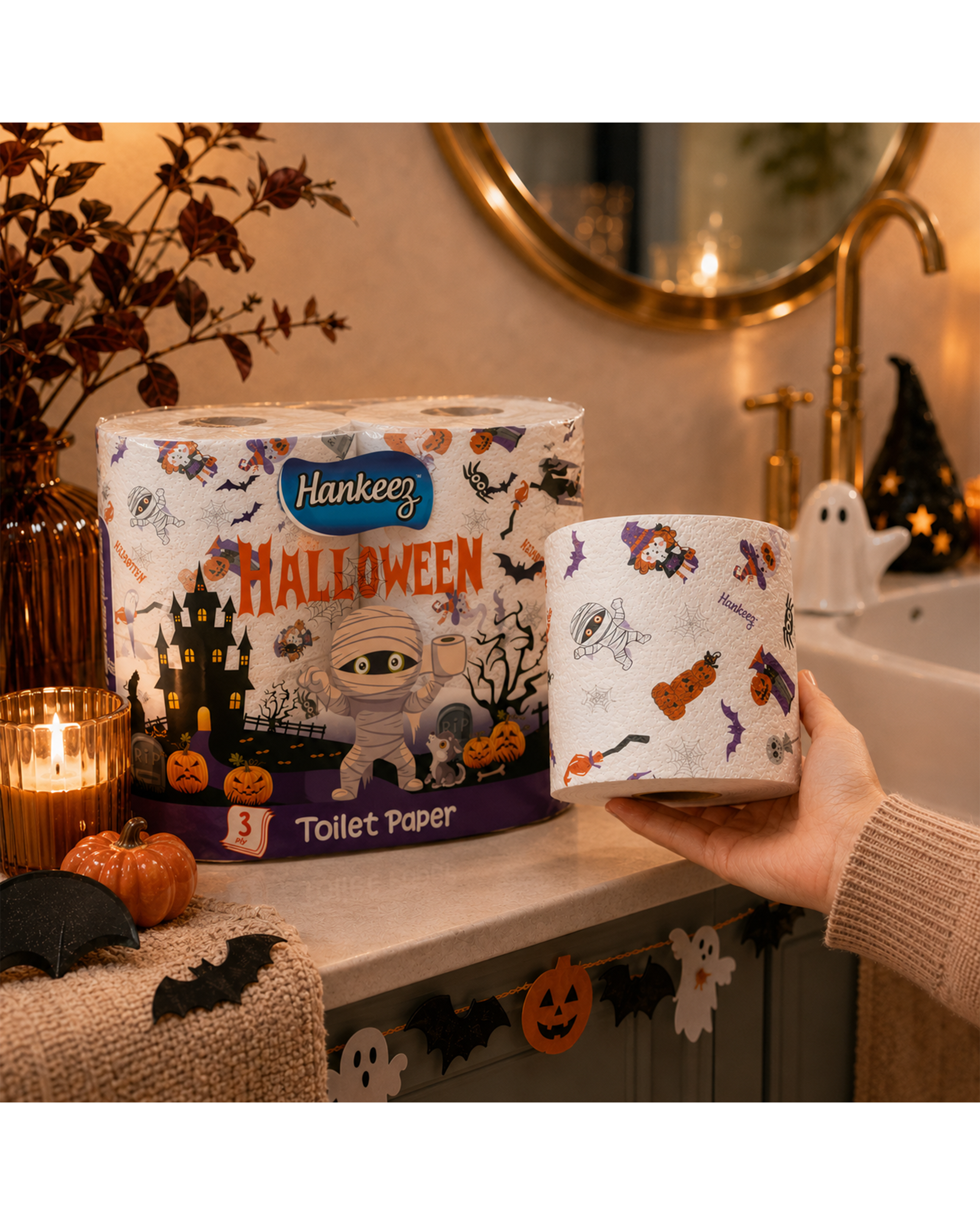 Halloween Toilet Paper