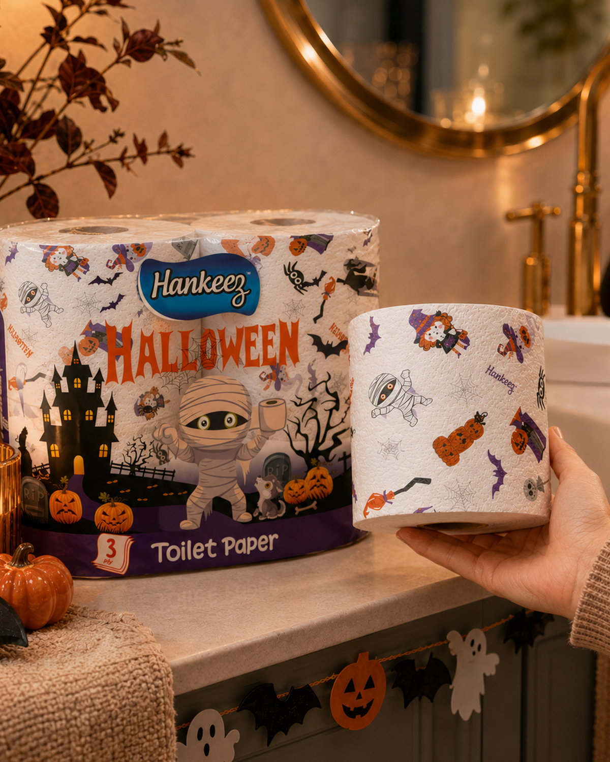 Halloween Toilet Paper