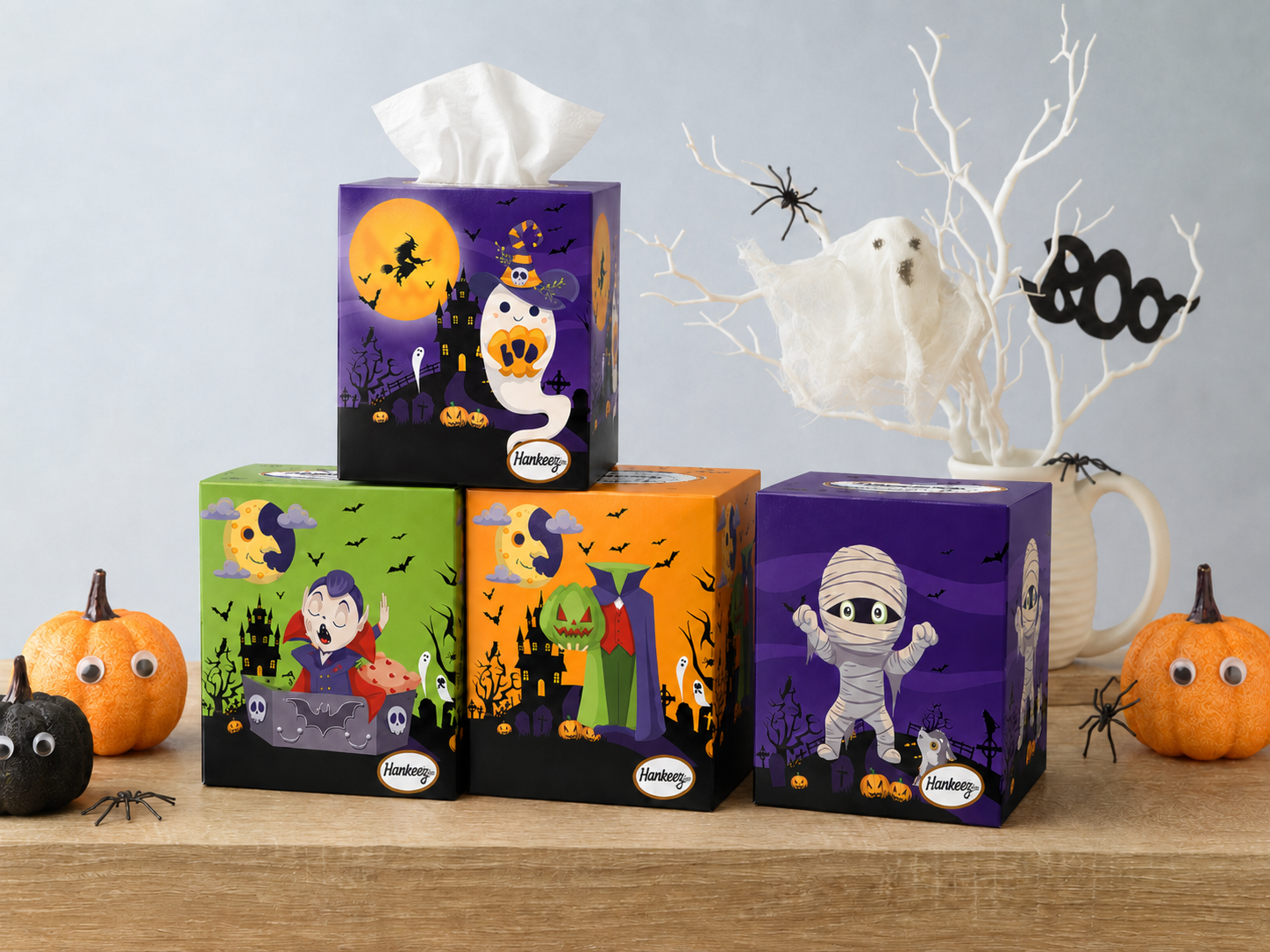 Halloween Facial Tissue