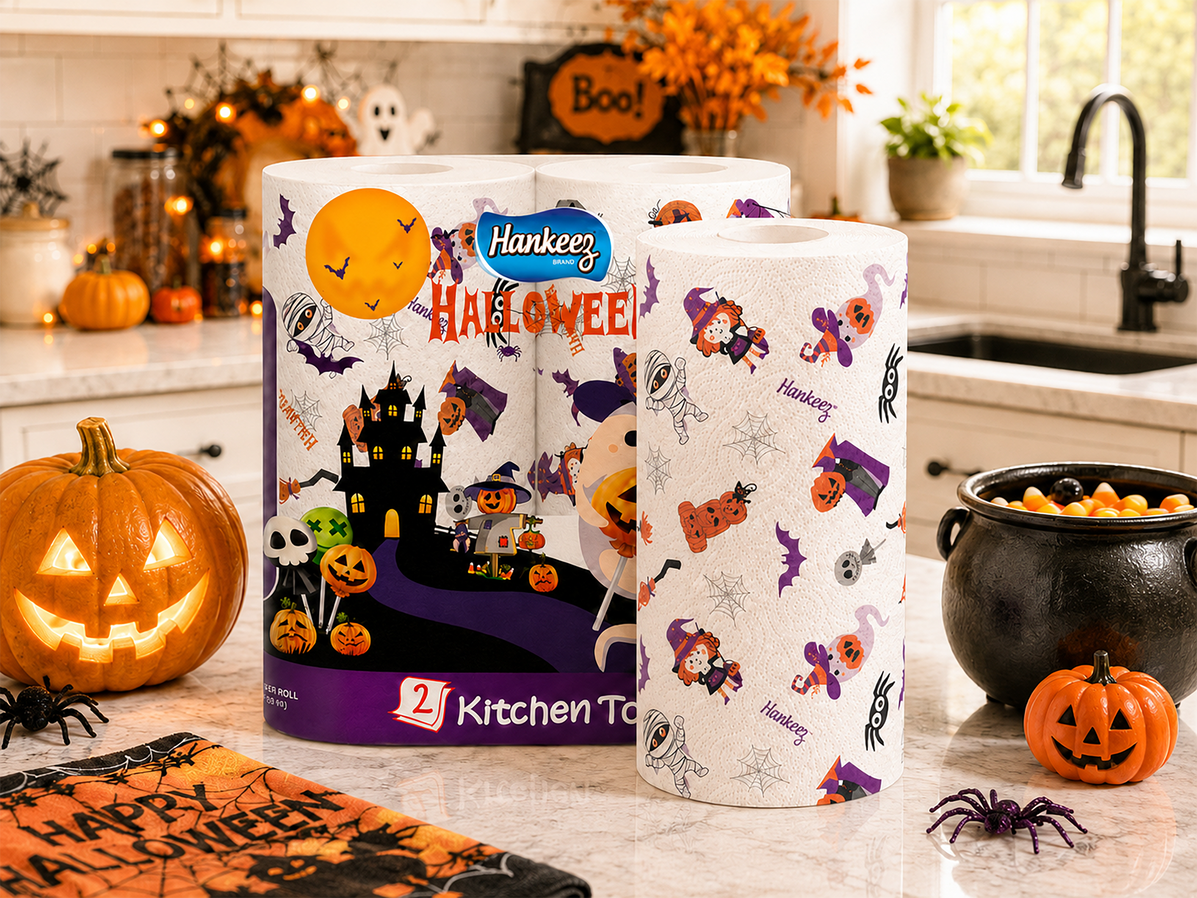 Halloween Kitchen Towels