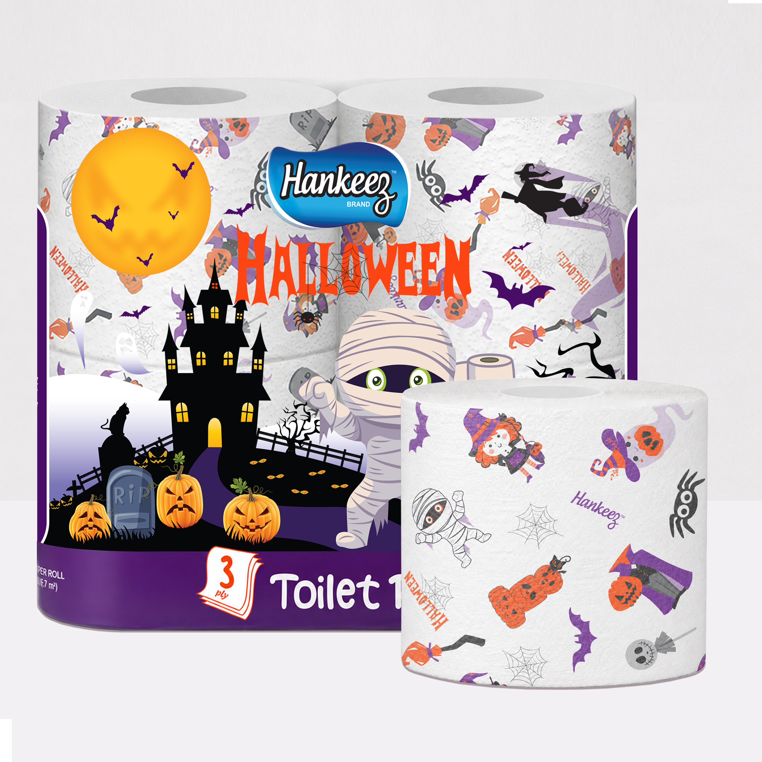Halloween Toilet Paper