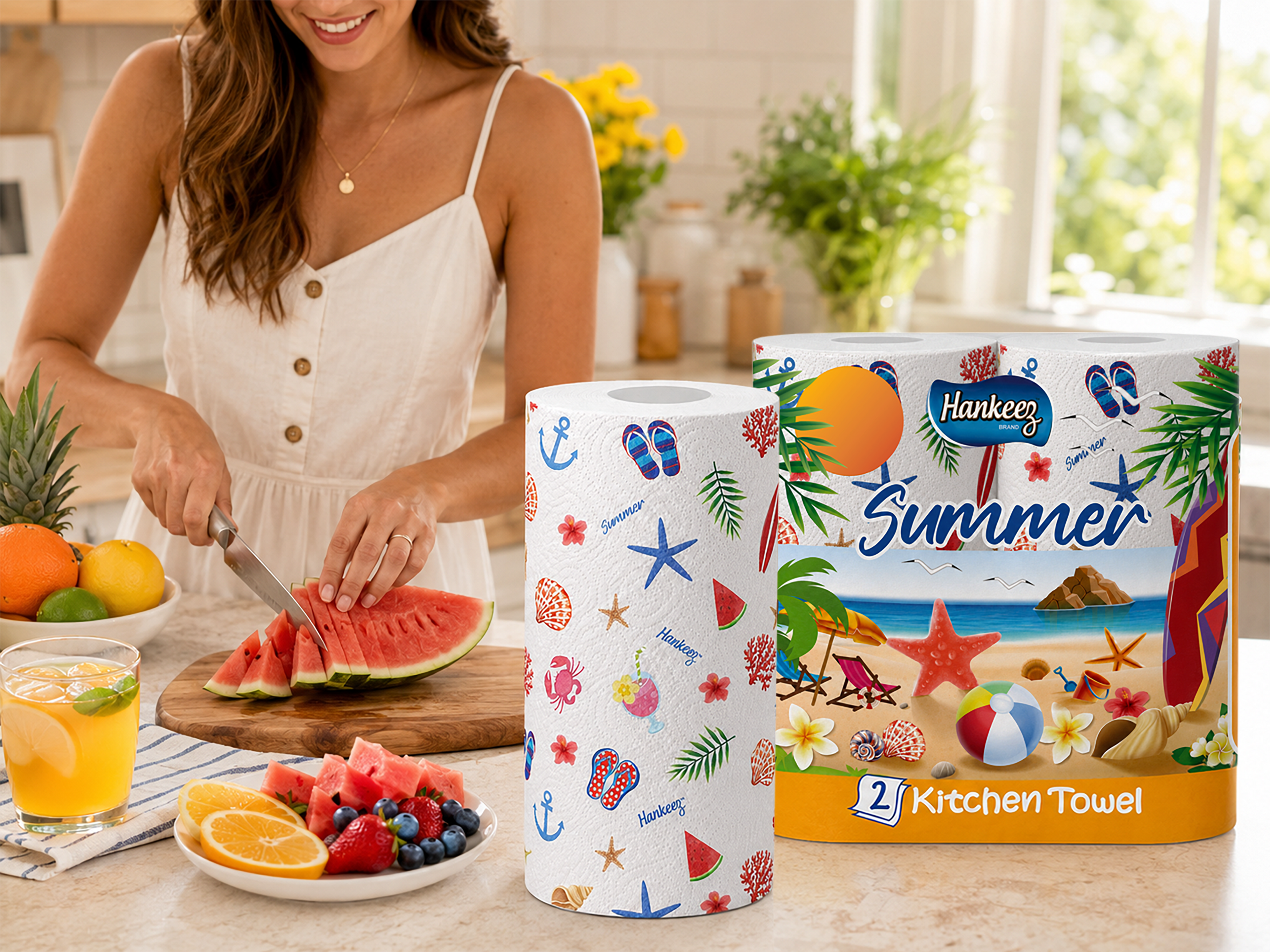 Summer Paper Towels