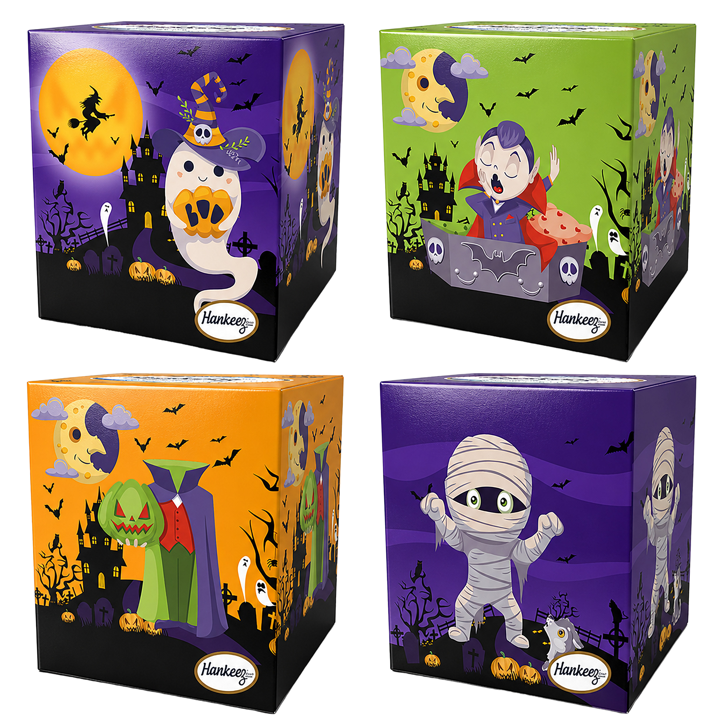 Halloween Facial Tissue